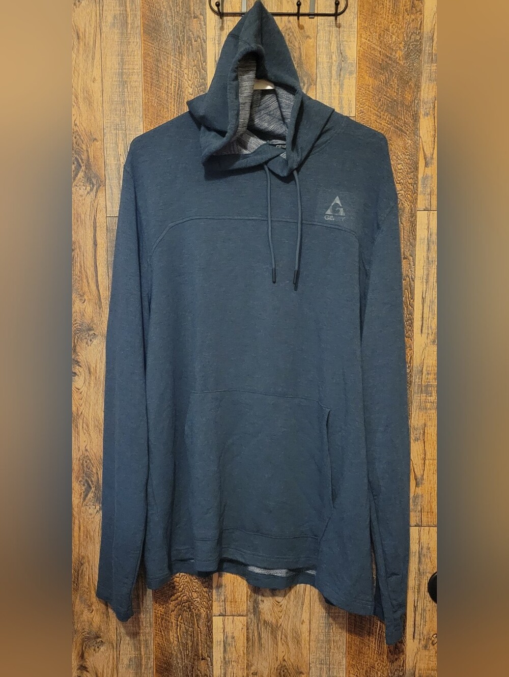 Gerry Weber Navy Blue Men's Hooded Pullover Xl